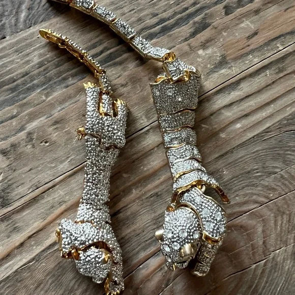 Pair of Panther Brooches - Picture 2 of 4